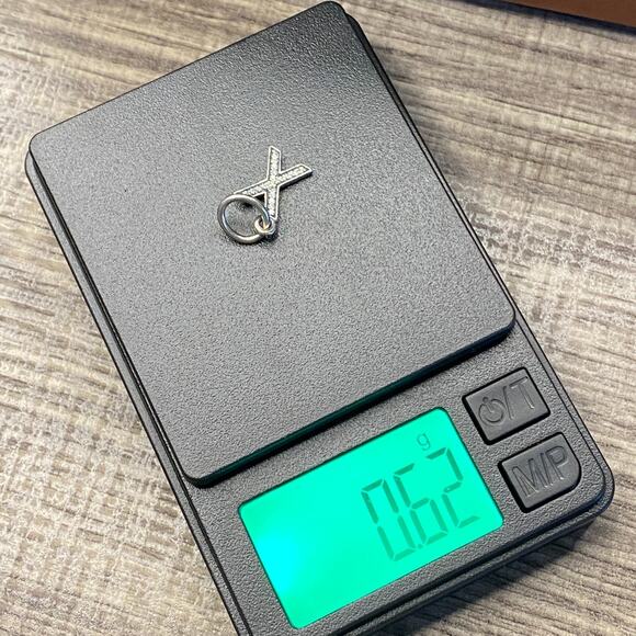 Pandora Sterling Silver Alphabet Letter X Dangle with Clear Zirconia 791336CZ - Picture 4 of 5